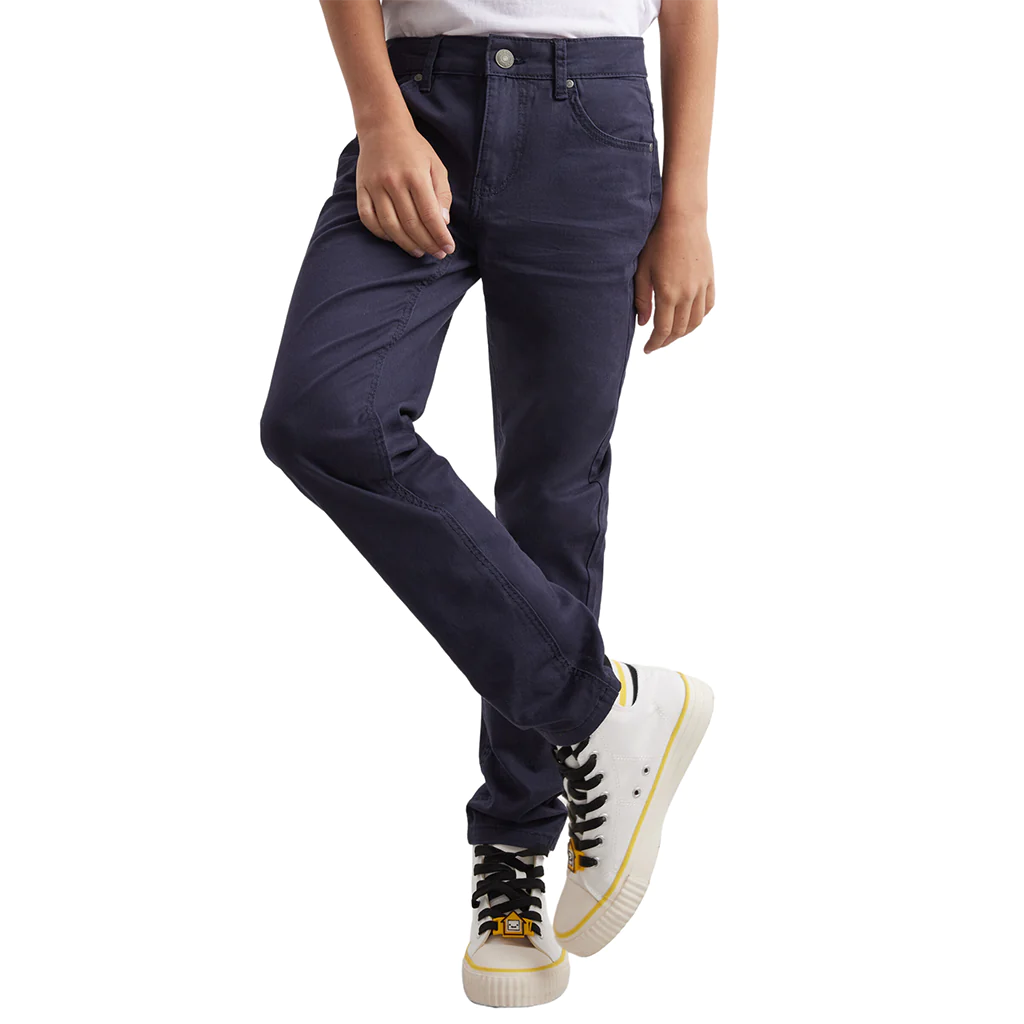 Stylish Comfort for Every Adventure: Navy Summer Denim Jeans for Boys, Perfectly Adjustable Fit