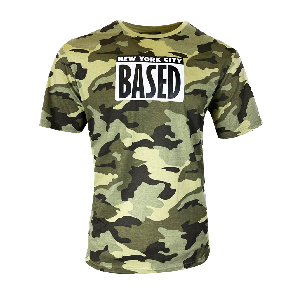 Men's T Shirts CAMOUFLAGE 100% Cotton Soft Plain Tee Shirt Clearance