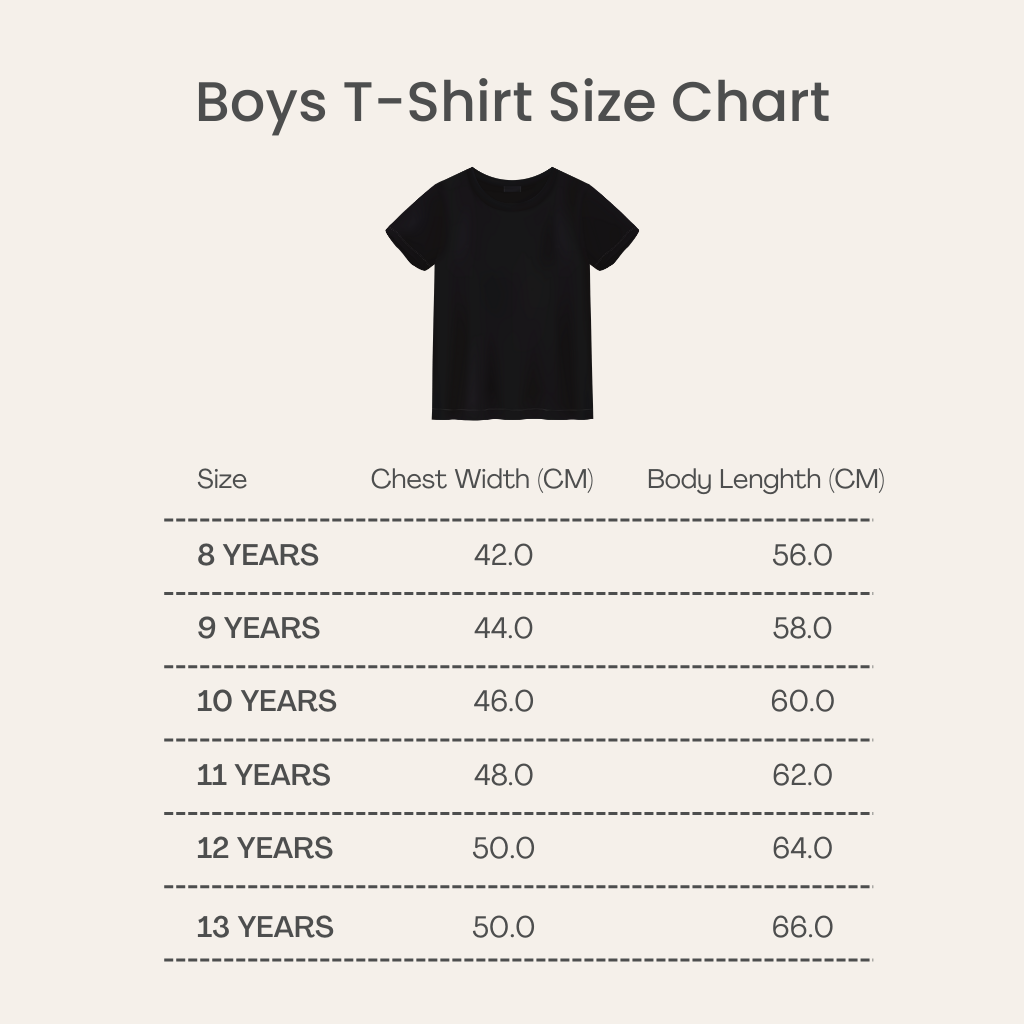 Boys' Short Sleeve Crew Neck Graphic Print T-shirts White for Ages 7-13 Years